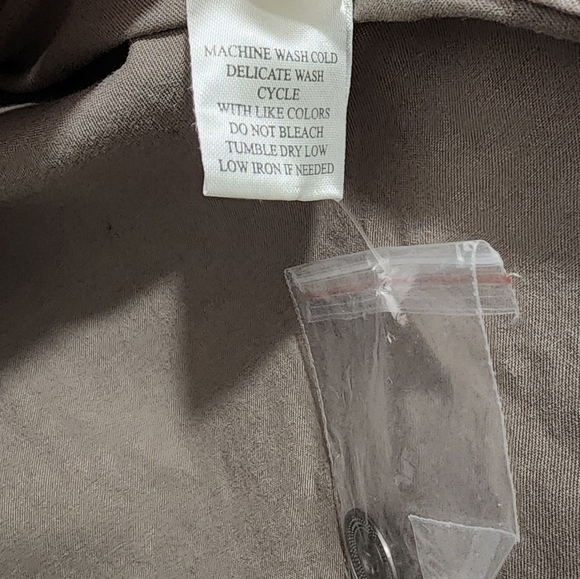 Dylan Cotton Linen Jacket Olive‎ Green Women's Size Small NWOT - Picture 7 of 10